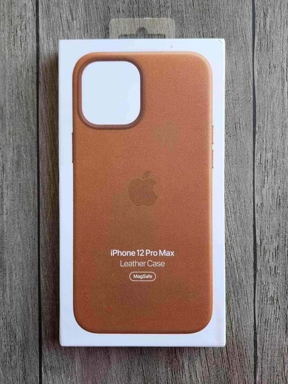 Apple iPhone 12 Pro Max Leather Case - Saddle